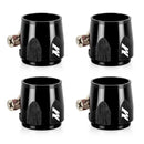 Mishimoto Aluminum -6AN Hex Finishers - Black-1