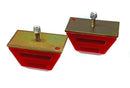 Energy Suspension 2-1/2 Bump Stop Heavy Duty (2) - Red-1