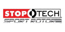 StopTech 08-13 BMW M3/11-12 1M Coupe Front BBK w/ Black ST-60 Calipers Slotted 380x35mm Rotor-4