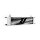 Mishimoto Universal -8AN 10 Row Oil Cooler - Silver-4