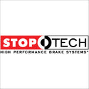 StopTech 08-13 BMW M3/11-12 1M Coupe Front BBK w/ Black ST-60 Calipers Slotted 380x35mm Rotor-5