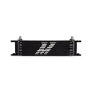 Mishimoto Universal - 6AN 10 Row Oil Cooler - Black-1